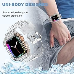 XYF Compatible for Crystal Clear Apple Watch