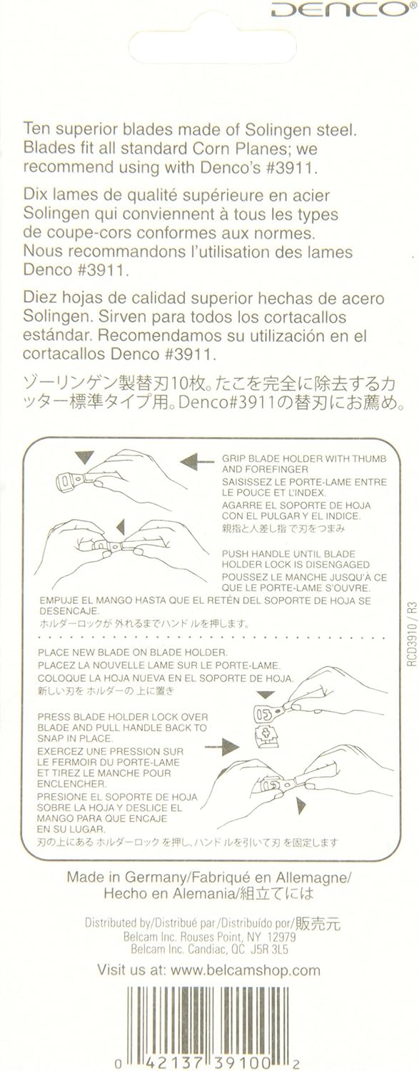 Denco Corn Plane Refill Blades, 20 Count: Health & Personal Care