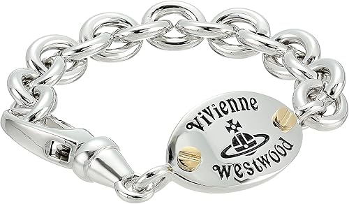 Amazon Vivienne Westwoodメンズフレデリック ブレスレット One Size メタリック ブレスレット 通販