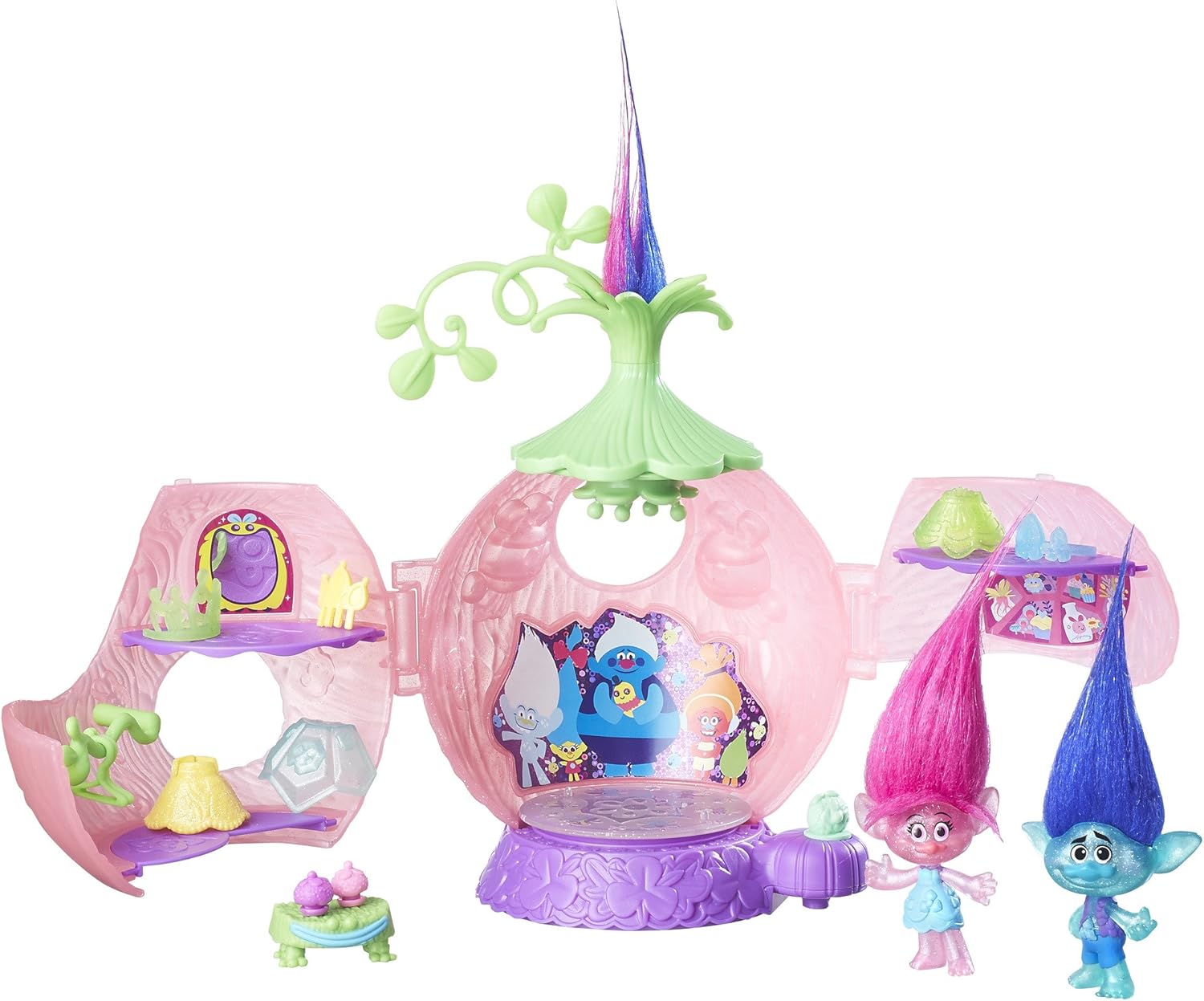 TROLLS Poppy's Coronation Pod Doll, Vibrant Hair Color, Medium - Image 4