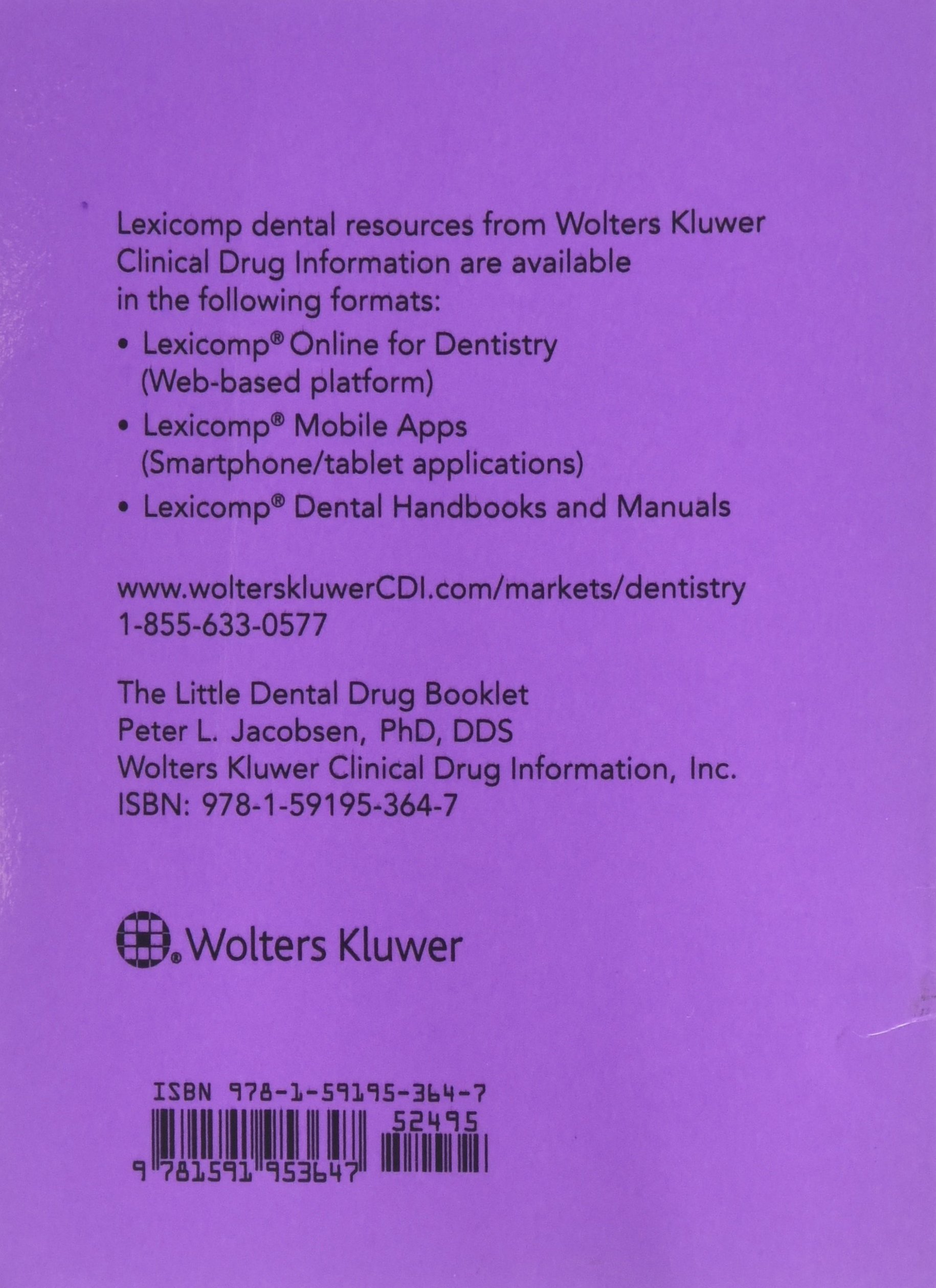 Little Dental Drug Booklet on Galleon Philippines