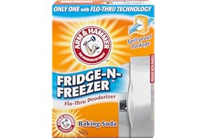 Arm & Hammer Fridge-n-freezer Baking Soda Deodorizer, Flo-Thru Design, 500g (Pack of 1)