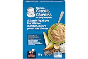 GERBER® Stage 3 Multigrain Yogurt Apple Pear Banana Baby Cereal 227 g