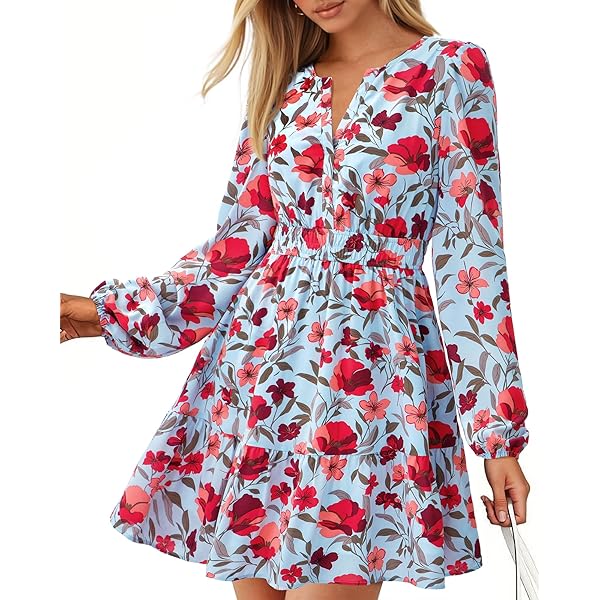 Vestido Cruzado De Manga Larga Estampado ... | Roberto Verino
