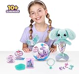 Pets Alive Furmaids by ZURU Electronic Soft Mermaid Plush Toy Green view 5