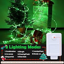 150ft LED Rope Lights Outdoor, 1080 LED Connectable