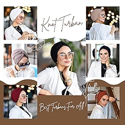 Knot Turban for Women, 3 PCS Breathable Instant