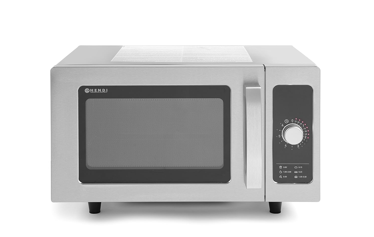 Hendi 281352 profesional 1000 W programable Microondas, 25 L ...