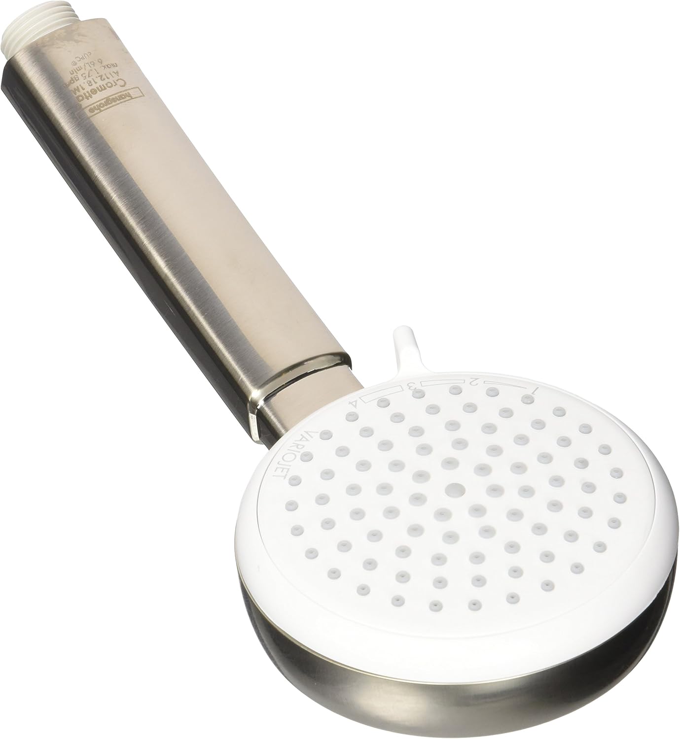 hansgrohe Crometta 100 Low Flow 4-inch Handheld Shower Head Modern 3 Vario-Jet (spray zones of variable intensity) 26832401 - - 