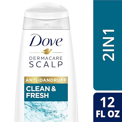 Dove Dermacare Scalp Anti-Dandruff Shampoo &amp;amp; Conditioner, Clean &amp;amp; Fresh, 12 oz