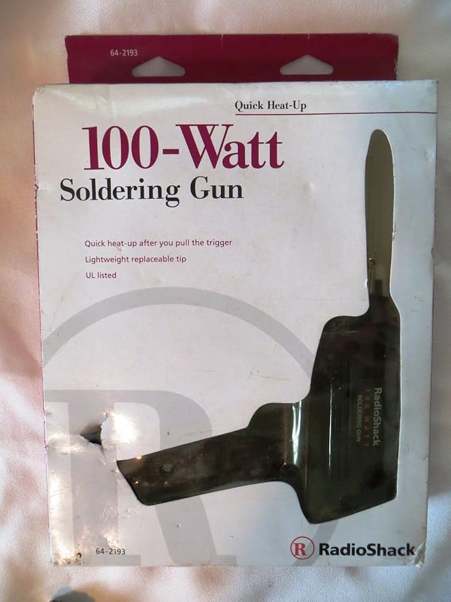New Radio Shack 100 Watt Soldering Gun Quick Heat