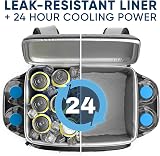 Everlasting Comfort Cooler Backpack Insulated 54 Cans 4 Wine Bottles Leakproof view 4