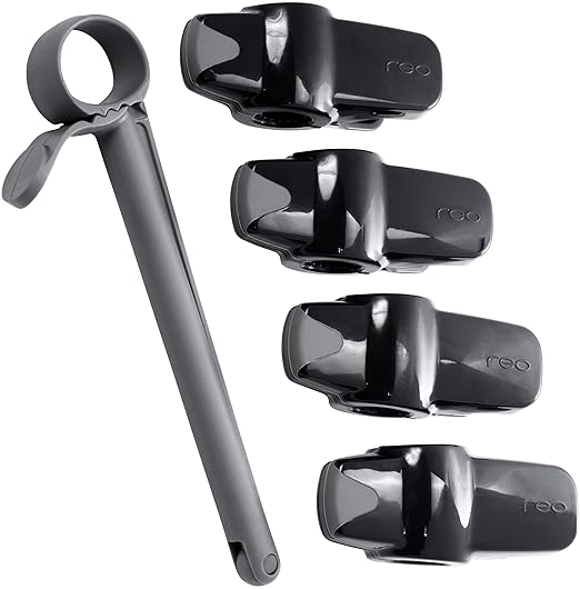 Juego de 4 clips magnéticos para bolsas y 1 abrazadera grande ...