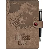 Grupo Erik Jurassic Park Notebook A5 + Pen, Jurassic Park Gifts | Notebook Journal Jurassic Park Merch, Hardcover Journaling Notebooks, A5 Notebook, 180 Dotted Pages | Jurassic World Rebirth