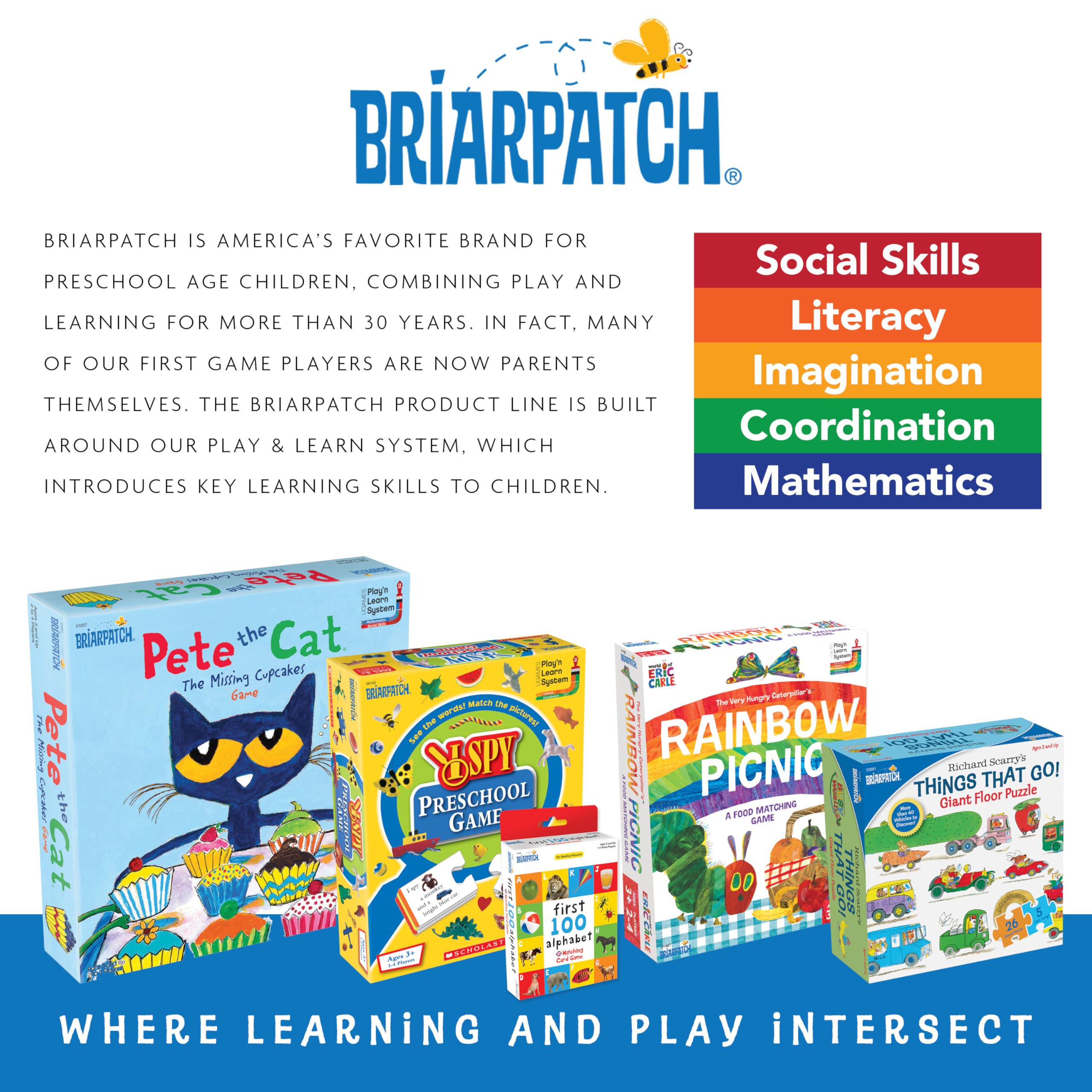 Briarpatch, Richard Scarry's Busytown Seek and Find Game, Based on Early Reader Books for Preschool, Kindergarten and 1st Grade