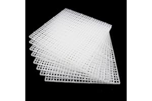 ALEGI Aquarium Fish Tank Bottom Isolation 8 Pcs, Plastic Egg Crate Grid Divider Tray Egg (L 8pcs)