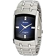 Armitron Men's Genuine Crystal Accented Stainless Steel Watch