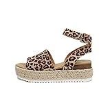 Soda Topic Open Toe Buckle Ankle Strap Espadrilles