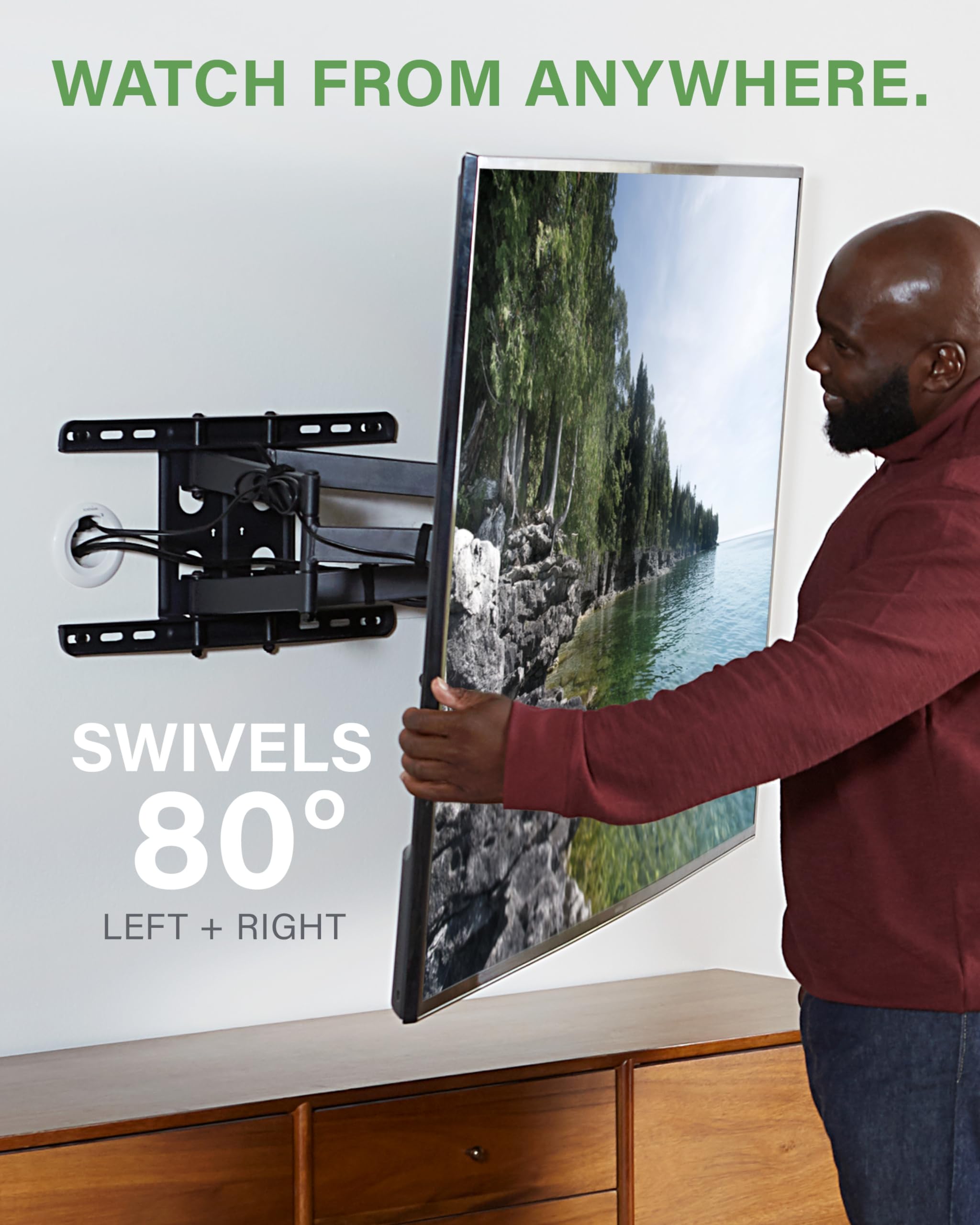 SANUS Premium Full Motion TV Mount for 42