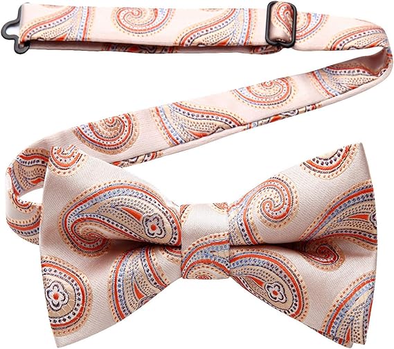 Amazon Co Jp オレンジ 蝶ネクタイ メンズ ワンタッチ 蝶ネクタイ 結婚式 花柄 ボウタイ フォーマル 蝶ネクタイ 高級 礼服 メンズ ビジネス 蝶ネクタイ おしゃれ ブランド プレゼント 男性 By Enlision 服 ファッション小物