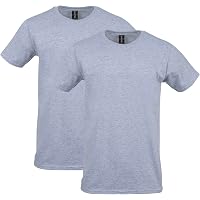 Gildan 5000 - T-shirt Unisex Adulto, Jersey Premium, Collo E Spalle Nastrati, Taglia S, Colore Zaffiro