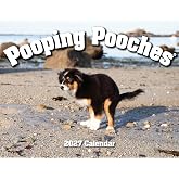 Pooping Pooches White Elephant Gag Gift Calendar