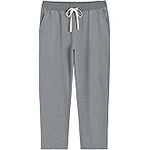 Weintee Women's Plus Size Cotton Sweatpants with Pockets