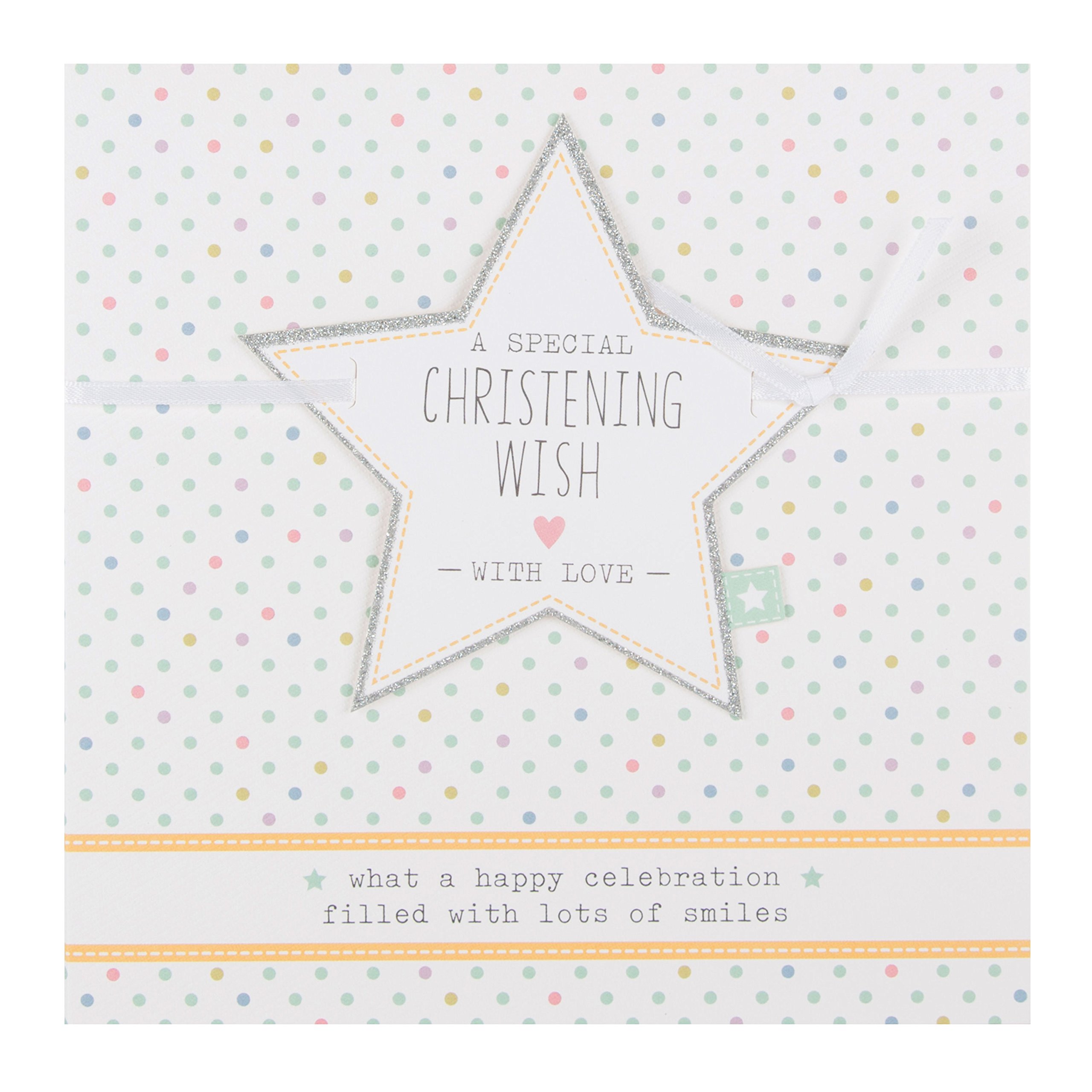 Hallmark Christening card "Happy Celebration" - Medium