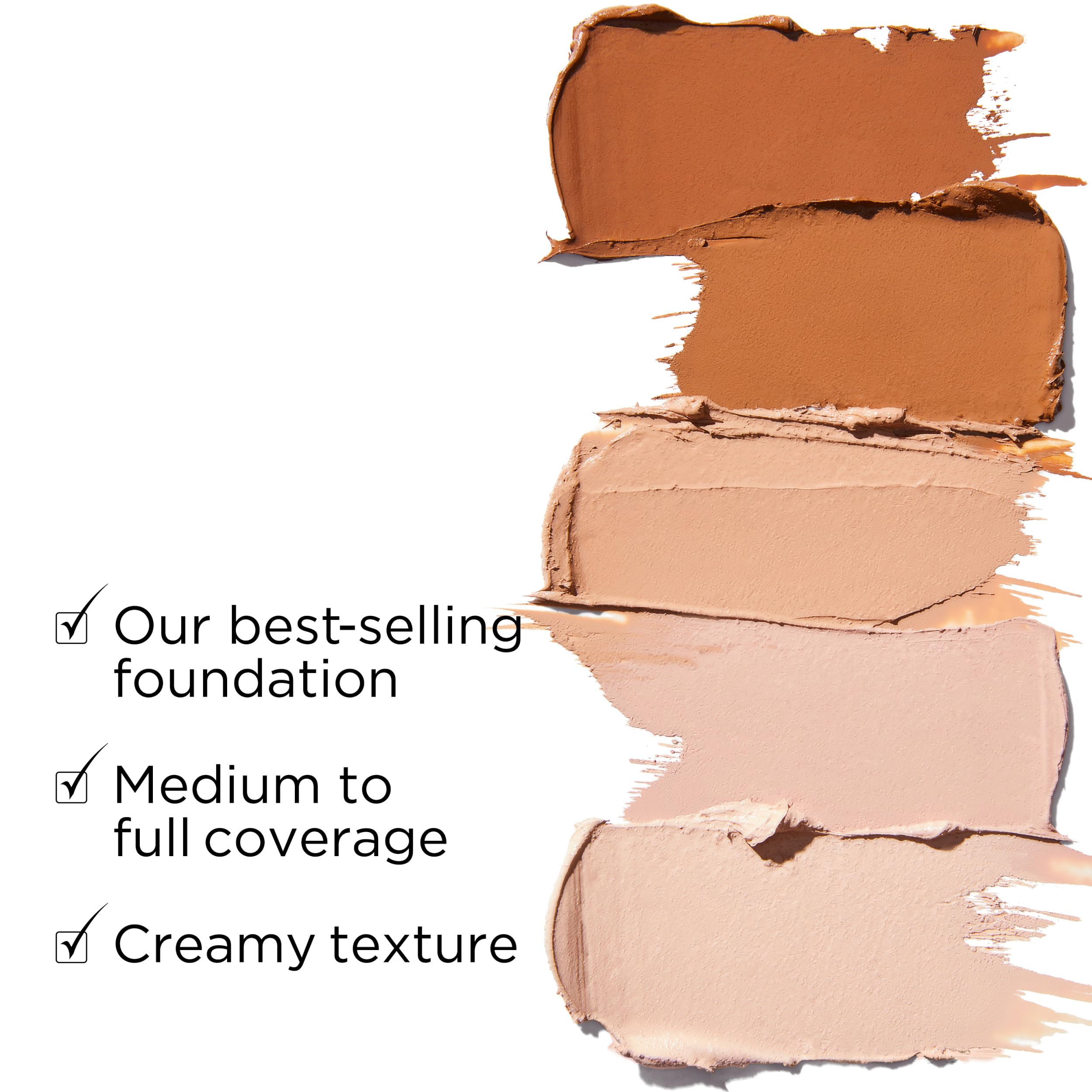 Elizabeth Arden Flawless Finish Sponge-On Cream Makeup, Longwear Moisturizing Medium-to-Full Coverage, 0.8 oz