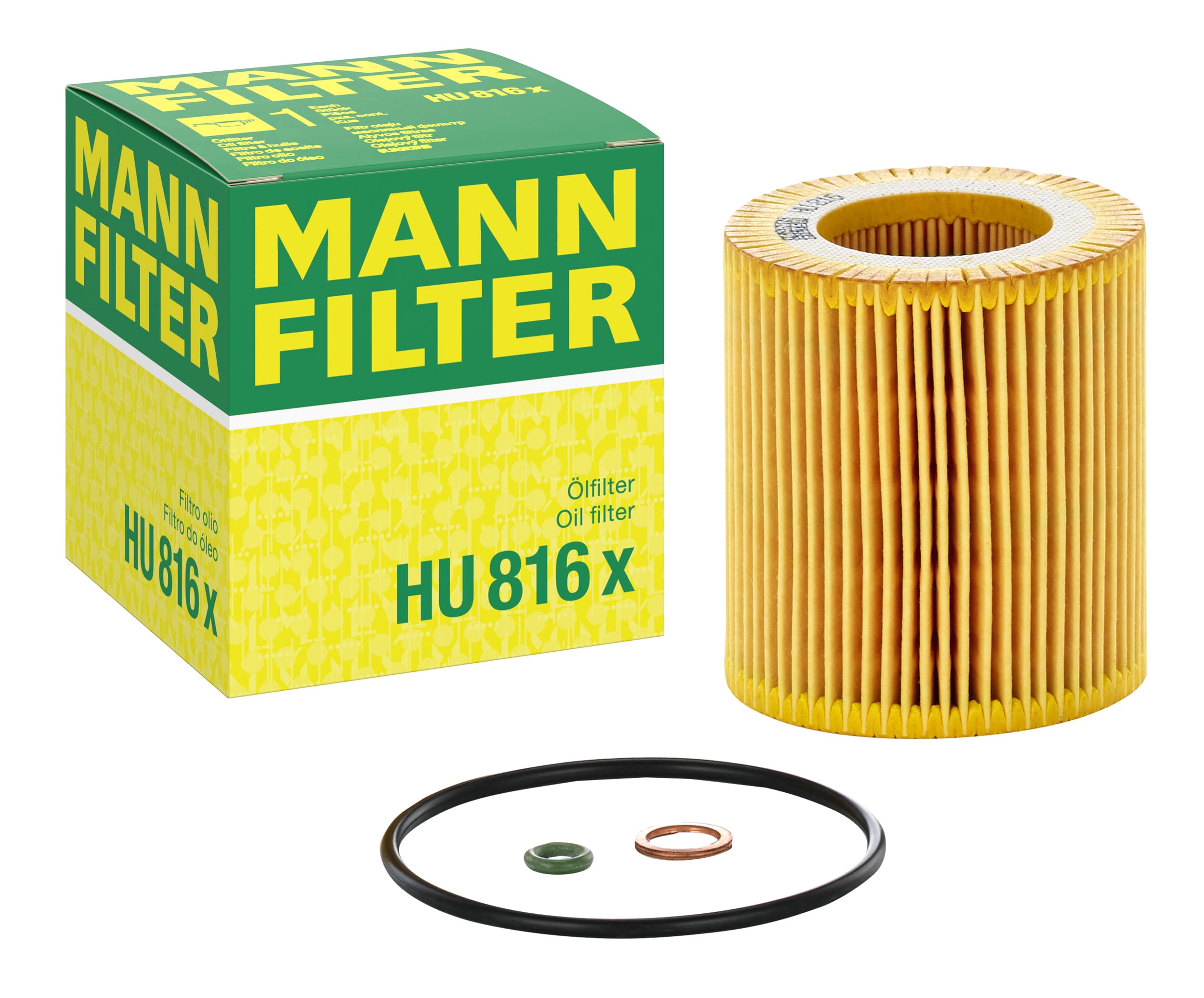 MANN-FILTER HU 816 x Oil Filter - for Cars + Transporters