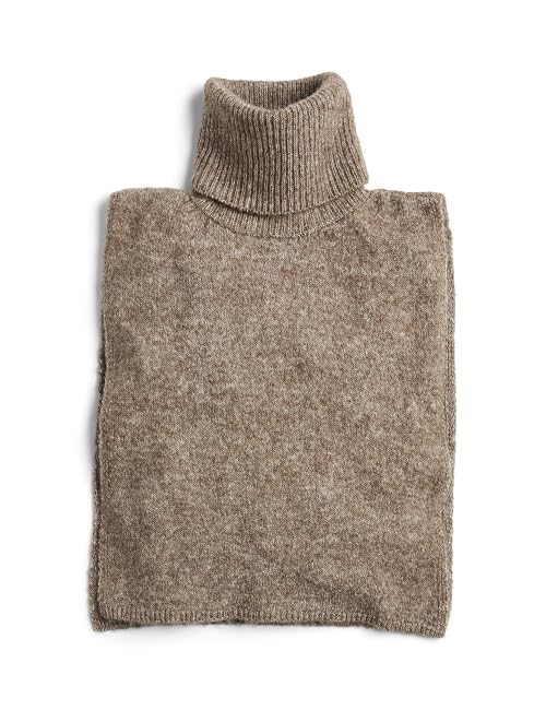PIECES Women's Pcnashmina Neckwarmer Bc Scarf, Fossil, One Size