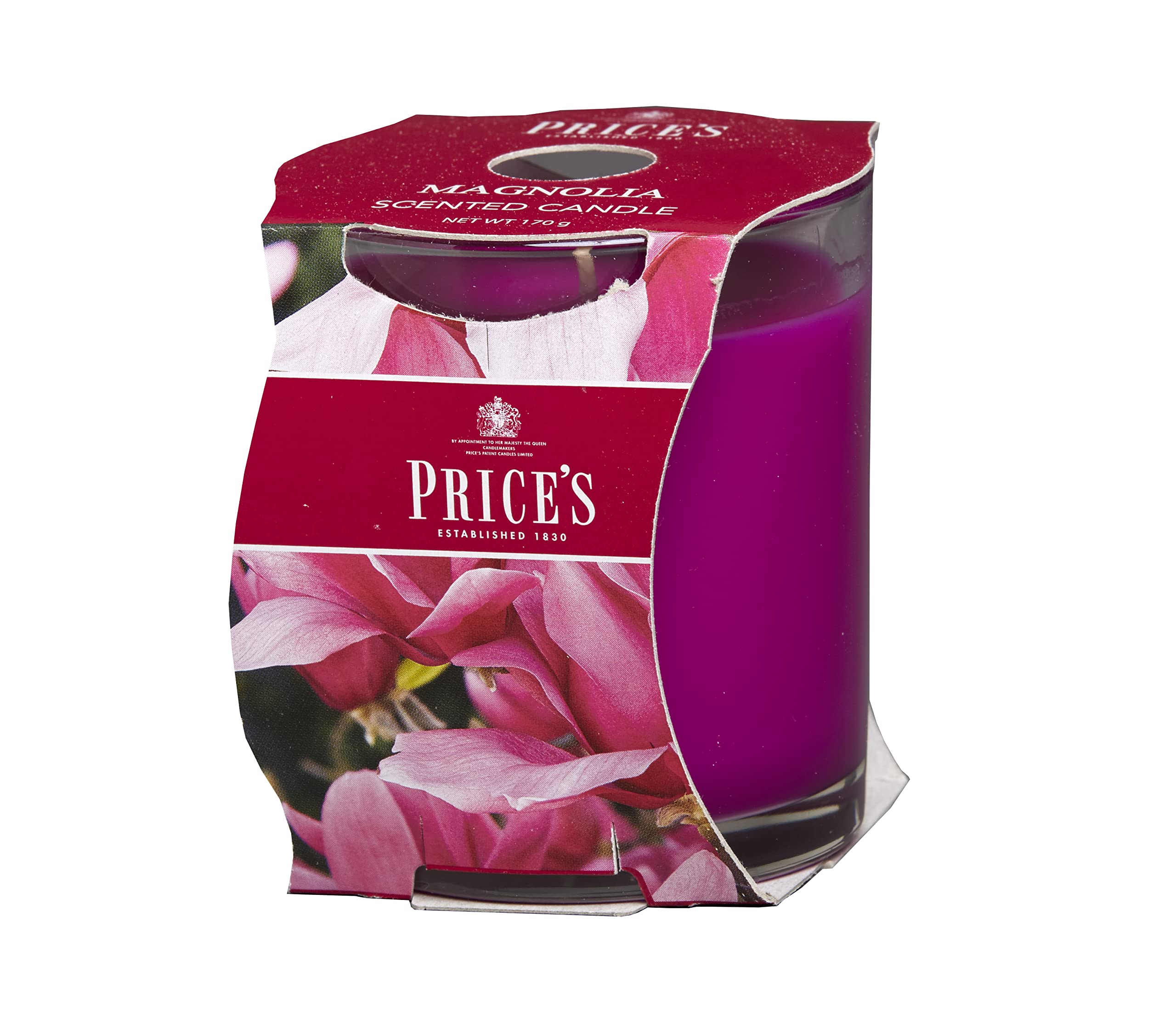 Price's - Magnolia Jar Candle - Sweet, Unique, Quality Fragrance - Long Lasting Scent - Up to 45 Hour Burn Time