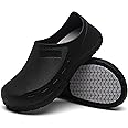 Haifago Men Non Slip Chef Shoes, Waterproof Oil Resistant Kitchen Work Clogs, Food Service Shoes for Restaurant