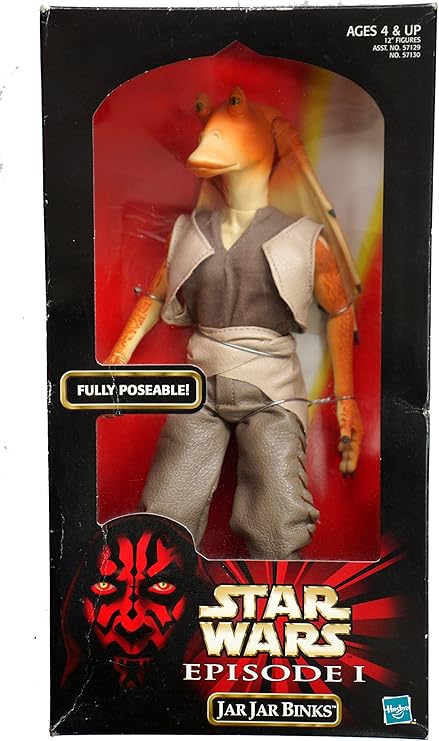 star wars episode 1 jar jar binks action figure