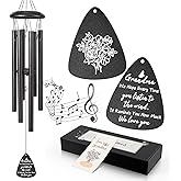 Gifts for Grandma, 25''Wind Chimes Black, Best Grandmother Birthday Gifts from Grandkids, Thanksgiving, Ideas for Grandma