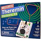 MicroKits Theremin Electronics Kit | Educational Music STEAM/STEM for Kids or Adults | No Tools Needed Easy to Build Breadboa