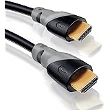 0,5m - Ultra HD 4k HDMI Kabel 1.4a / 2.0 | High Speed with Ethernet | Kabel 3 fach geschirmt / inkl. Stecker- und Kontaktschirmung | 4K Ultra HD 2160p / Full HD 1080p | 3D / ARC / CEC | 0,5 Meter