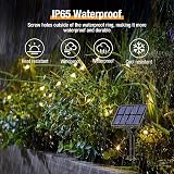 btfarm 56ft Solar String Lights 150 LED Outdoor Copper Wire 8 Modes view 3