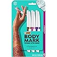 BIC BodyMark Temporary Tattoo Marker with Fine Tip, Mandala, Assorted Colors, Pack of 3 Markers + 3 Stencils - Amazon Vine
