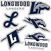 Desert Cactus Longwood University Sticker Lancers Sticker Vinyl Decals Laptop Water Bottle Car Scrapbook Sheet T2 (Type 2)