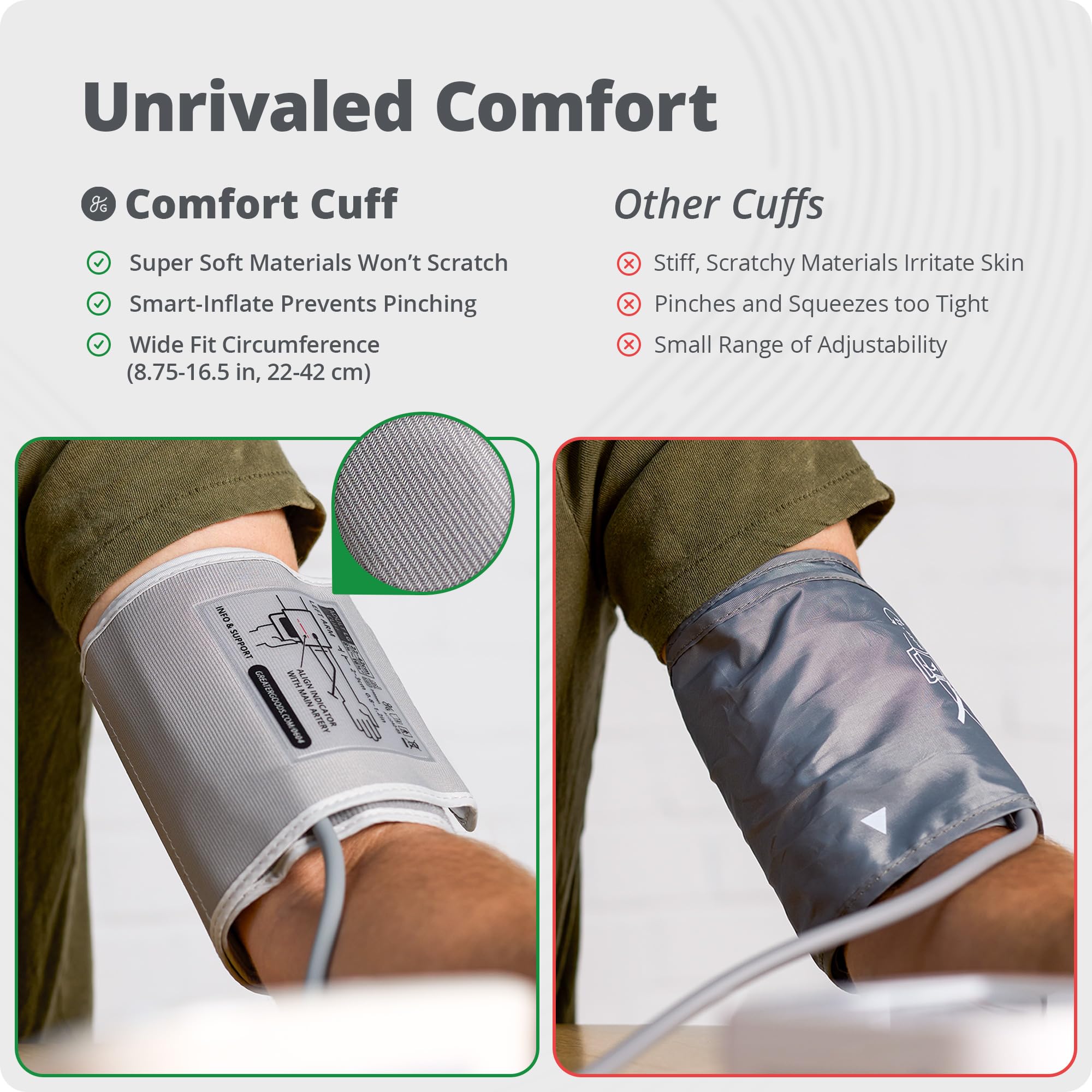 Mua Greater Goods Bluetooth Blood Pressure Monitor, Upper Arm BP ...