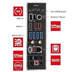MSI MPG X570S Edge MAX WiFi Gaming Motherboard