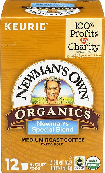 NEWMANS OWN ORGANICS ORGANIC SPECIAL BLEND COFFEE PODS 12 COUNT, 4.8 OZ