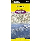 France Map (National Geographic Adventure Map, 3313)