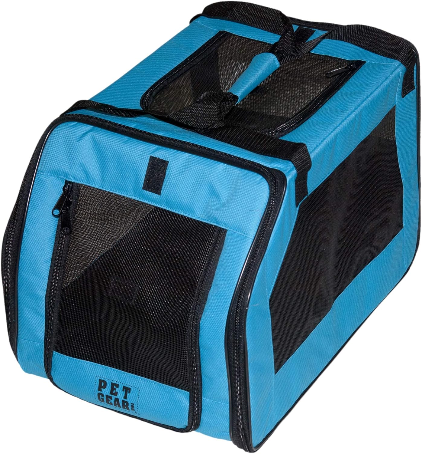 Pet Gear Signature Pet Car Seat & Carrier for Cats and Dogs up to 20-pounds, Aqua : Automotive Pet Safety Products : Pet Supplies