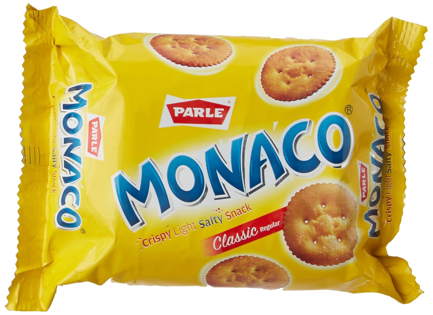 Parle Monaco Biscuit, Classic, 75.4g (66.7g + 8.7g Extra) Amazon.in