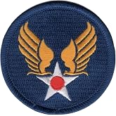 Popular Patch Army Air Forces WWII Novelty Patch - Embroidered Collectable Patch Honoring WWII Aviation Heroes