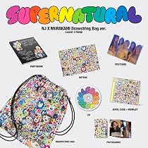 NewJeans 'Supernatural' NJ X MURAKAMI (Drawstring Bag ver