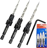 FTG USA Adjustable Wood Countersink Drill Bit Set