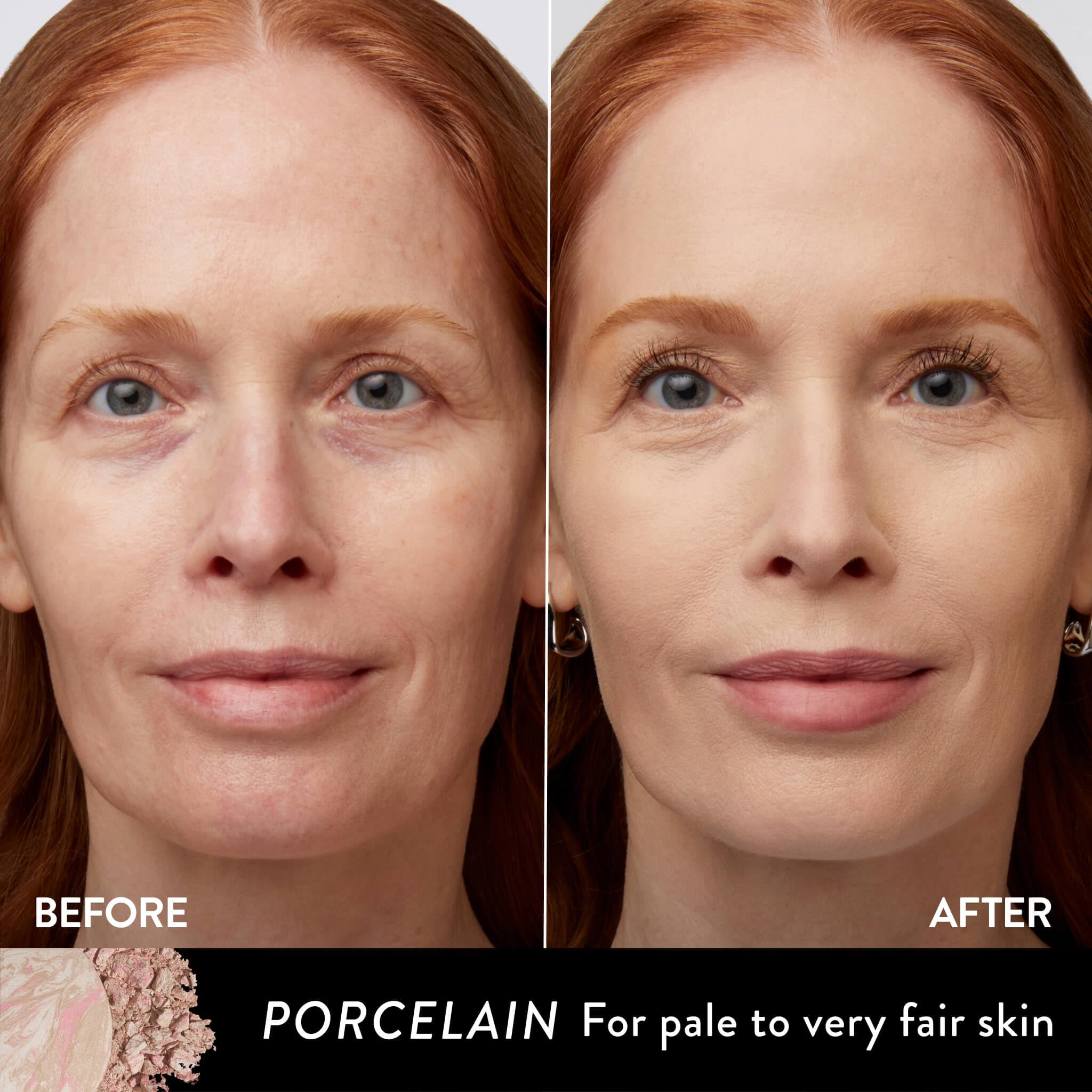 Condition photo showing New/Like New for laura geller baked balance-n-brighten foundation – porcelain